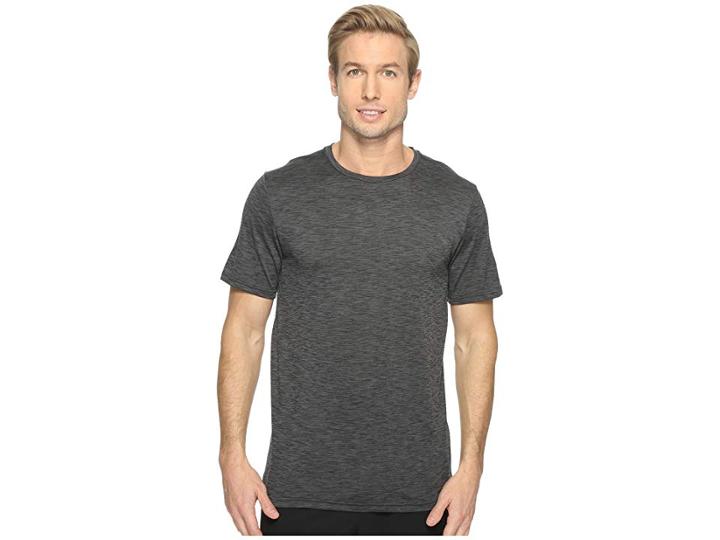 Nike Breathe Short Sleeve Training Top (black/anthracite/black) Men's Clothing