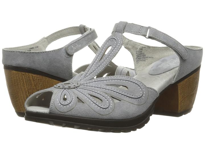Jambu Sahara (grey) Women's Wedge Shoes