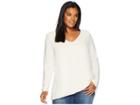 Lysse Plus Size Linden Long Sleeve Top (oyster) Women's Clothing