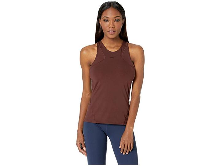 Nike Pro Hypercool Tank (el Dorado/clear) Women's Sleeveless