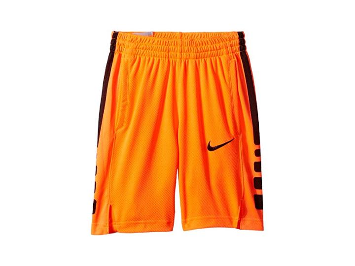 Nike Kids Dry Elite Basketball Short (little Kids/big Kids) (hyper Crimson/hyper Crimson/black/black) Boy's Shorts