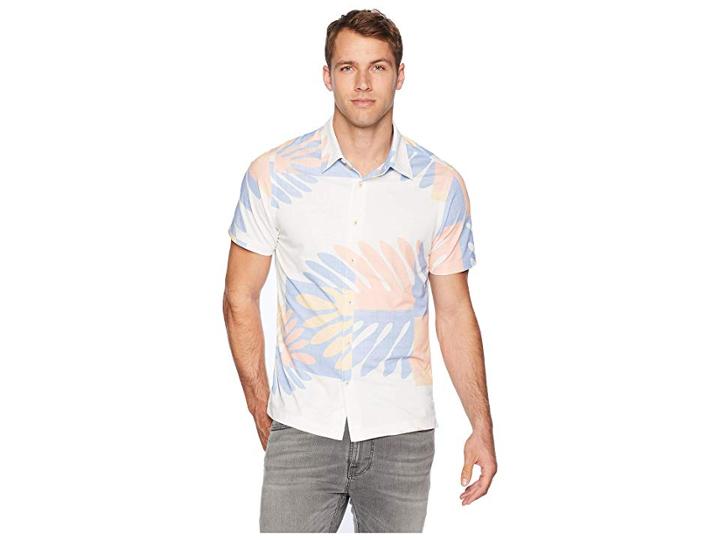 Toes On The Nose Dockside Performance Knit Camp (surf) Men's T Shirt