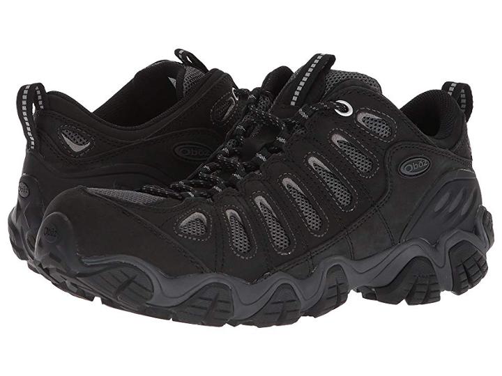 Oboz Sawtooth Low (black/gray) Men's Shoes