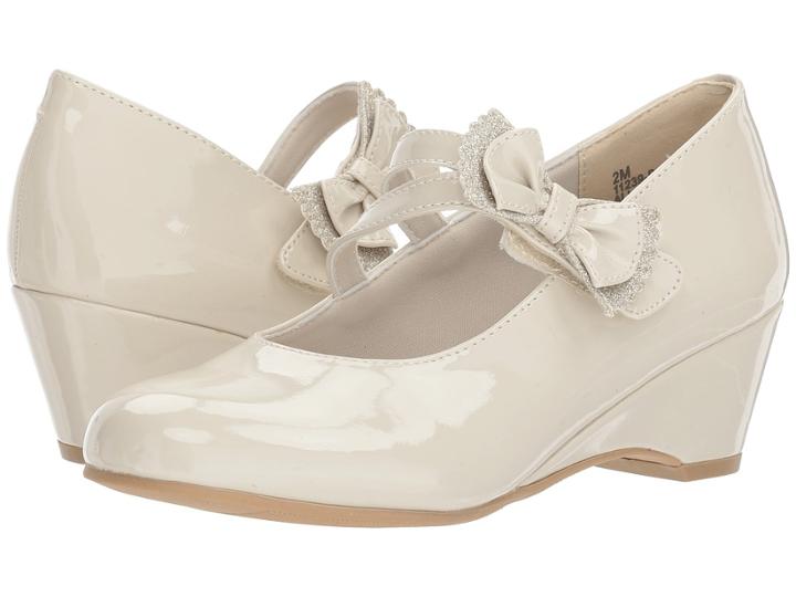 Rachel Kids Judith (little Kid/big Kid) (bone Patent) Girl's Shoes