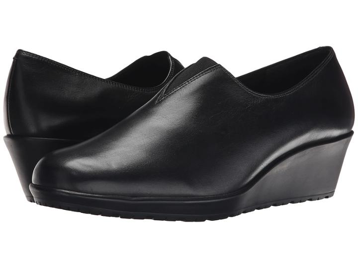 Walking Cradles Kola (black Soft Antando) Women's Wedge Shoes