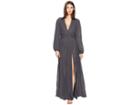 Jen's Pirate Booty Lapis Maxi Dress (faded Black) Women's Dress