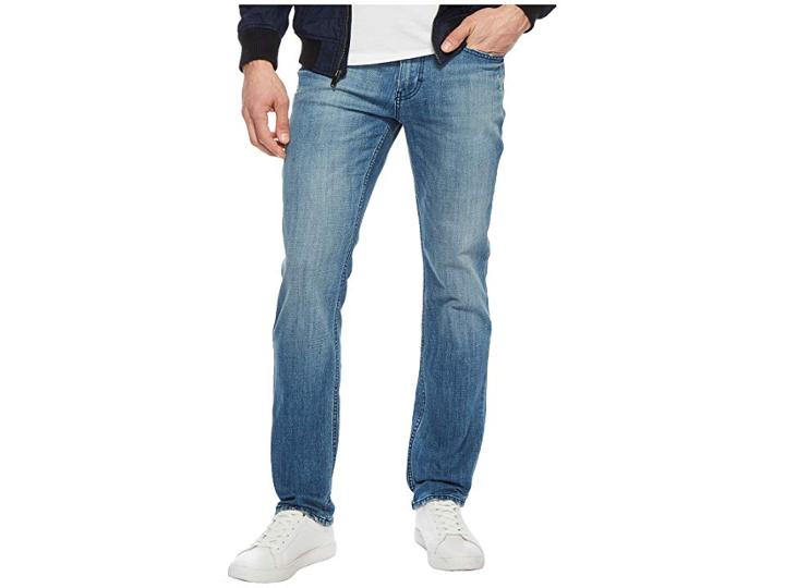 Calvin Klein Jeans Skinny Jeans In Cobble Mid Destruct (cobble Mid Destruct) Men's Jeans