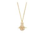 Vivienne Westwood Azalea Small Orb Pendant Necklace (crystal/white/pink) Necklace
