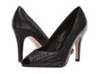 Athena Alexander Strasborg Heel (black Smooth Leather) High Heels