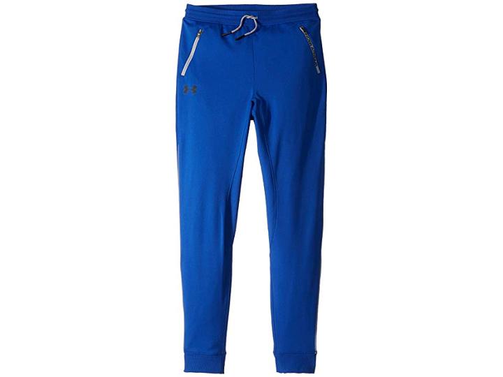 Under Armour Kids Pennant Tapered Pants (big Kids) (royal/steel/black) Boy's Casual Pants