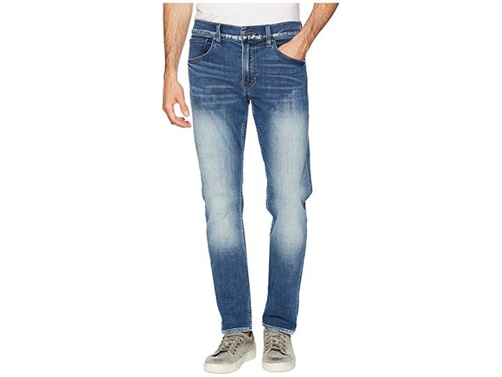 Hudson Blake Slim Straight Zip In Navarro (navarro) Men's Jeans