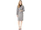 Le Suit Three-button Shawl Collar Tweed Skirt Suit (dark Silver) Women's Suits Sets
