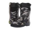 Western Chief Kids Ridge Camo Neoprene Boot (toddler/little Kid) (black) Boys Shoes