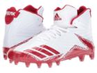 Adidas Freak X Carbon Mid Football (white/red/red) Men's Cleated Shoes