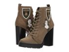 Steve Madden Laurie (olive Satin) Women's Boots