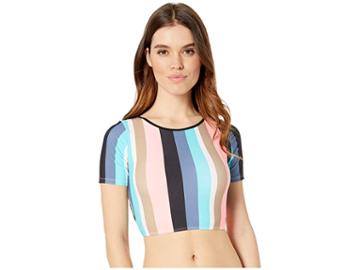 Body Glove Stripe It Up Destiny Rashguard (multi) Women's Swimwear