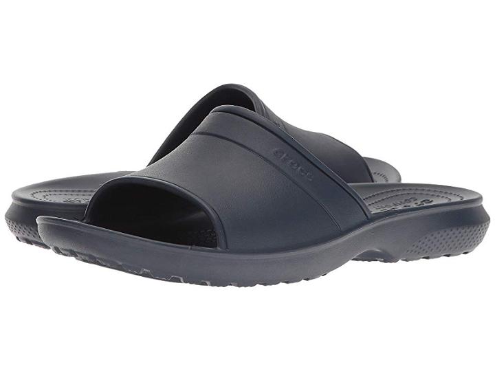Crocs Classic Slide (navy) Slide Shoes