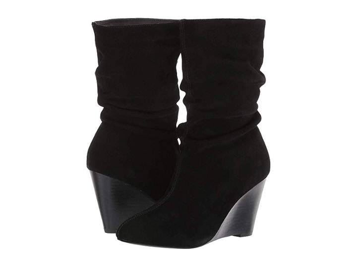 Charles By Charles David Edell Boot (black Suede) Women's Boots