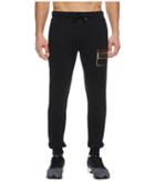 Puma Rebel Gold Sweatpants Fleece (cotton Black) Men's Casual Pants