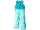 The North Face Kids Insulated Bib (toddler) (mint Blue) Girl's Snow Bibs One Piece