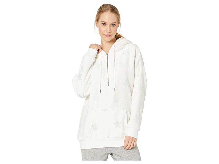P.j. Salvage Plus Star Hoodie (ivory) Women's Sweatshirt