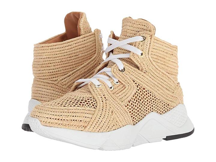 Clergerie Sybille02 (natural Raffia) Women's Lace Up Casual Shoes
