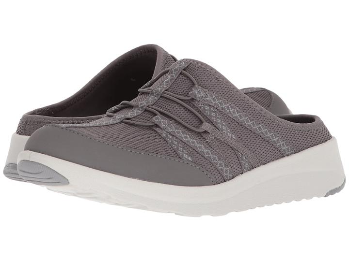 Clarks Darleigh Myra (dark Grey Mesh Textile) Women's Shoes