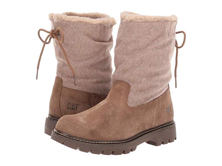 Caterpillar Casual Showcase Fur (shitake Suede/wool) Women's Boots