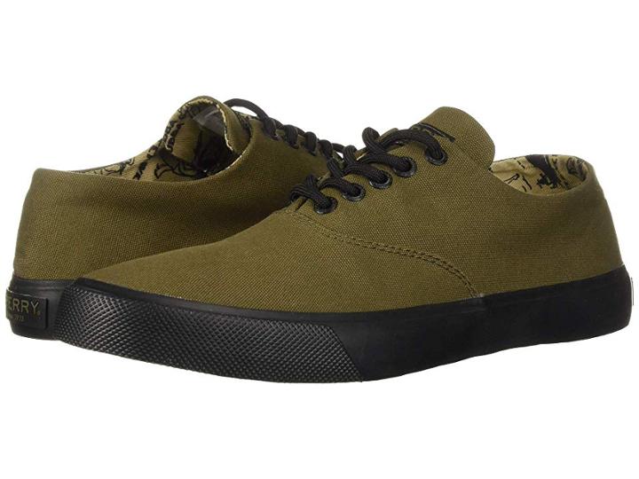 Sperry Captain's Cvo Surplus (olive) Men's Lace Up Casual Shoes
