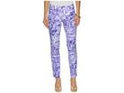 Lilly Pulitzer Kelly Skinny Ankle Pants (lilac Verben Rock The Dock) Women's Casual Pants