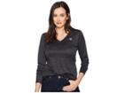Ariat Laguna Long Sleeve Top (charcoal Grey) Women's Long Sleeve Pullover