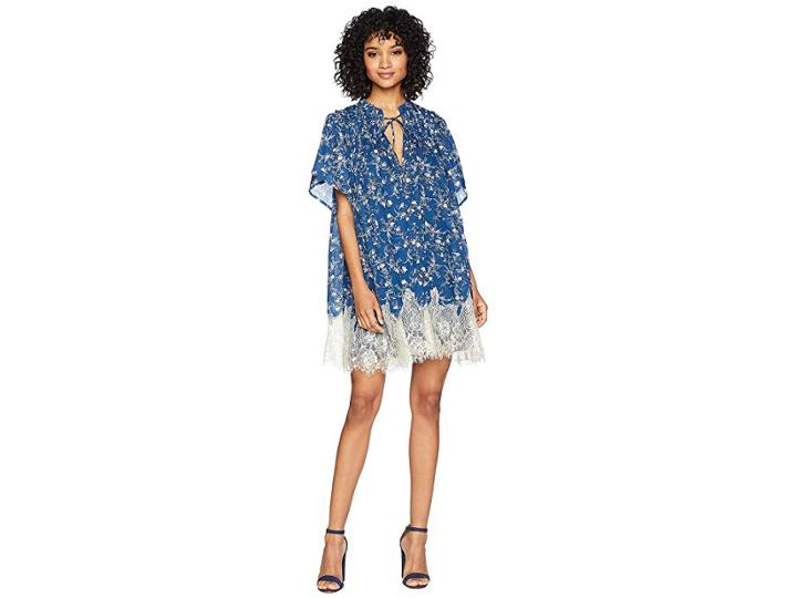 Free People Marigold Mini Dress (navy) Women's Dress