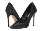 Steve Madden Pagen (black Leather) High Heels