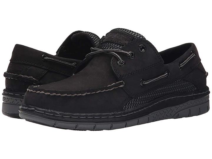 Sperry Billfish Ultralite 3-eye (black) Men's Lace Up Casual Shoes