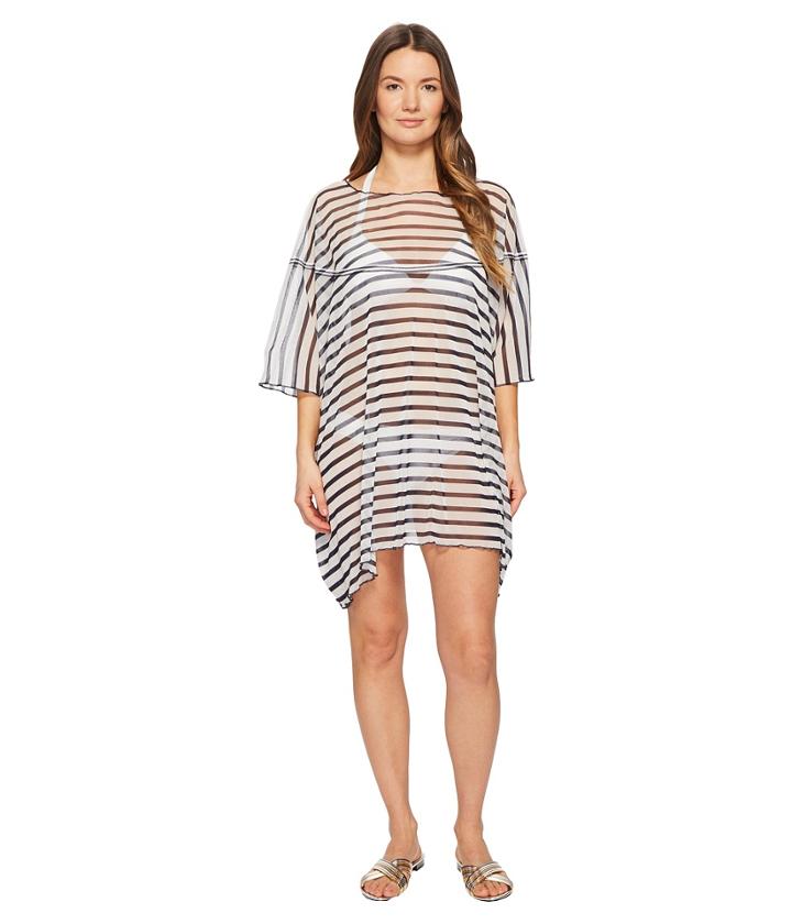 Fuzzi Poncho Dress (cocco) Women's Dress