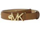 Michael Michael Kors Leather Belt W/ Dome Studs (acorn) Women's Belts
