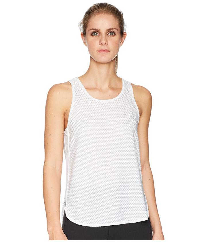 New Balance Determination Mesh Tank Top (white) Women's Sleeveless