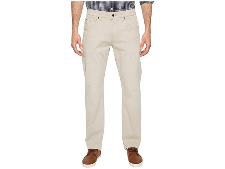7 For All Mankind The Straight Tapered Straight Leg W/ Clean Pocket In White Onyx (white Onyx) Men's Jeans