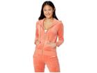 Juicy Couture Robertson Velour Jacket (dusty Terracotta) Women's Coat