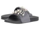 Bebe Fenix (grey Velvet) Women's Shoes