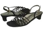 David Tate Yknot (black Peau) Women's Sandals