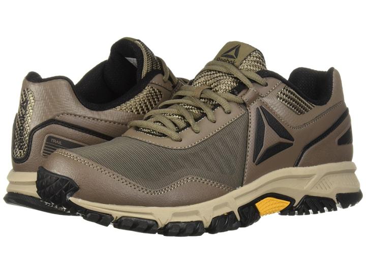 Reebok Ridgerider Trail 3.0 (trek Grey/khaki/coal/ash Grey/collegiate Gold) Men's Shoes