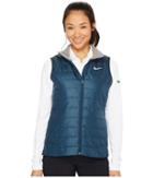 Nike Golf Warm Vest (armory Navy/wolf Grey/wolf Grey) Women's Vest