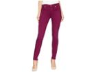 7 For All Mankind Ankle Skinny In Sangria Sandwashed Twill (sangria Sandwashed Twill) Women's Jeans