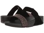 Fitflop Lulu Popstud Slide Sandal (black) Women's  Shoes