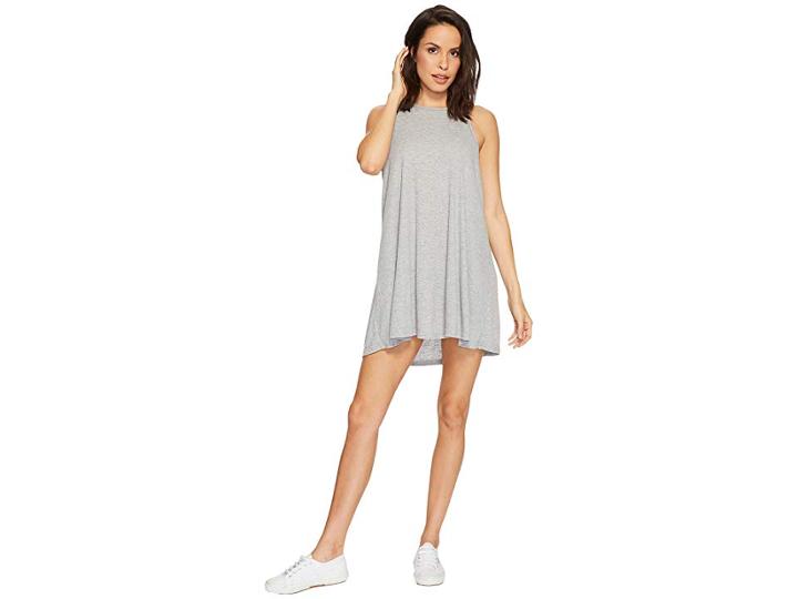 Free People La Nite Mini Dress (grey) Women's Dress