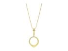 House Of Harlow 1960 Luna Small Stone Necklace (gold) Necklace
