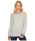 Ag Adriano Goldschmied Gizi Sweatshirt (heather Grey) Women's Sweatshirt