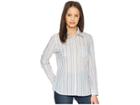 White Sierra Bug Free Gauze Tunic (blue Violet) Women's Blouse