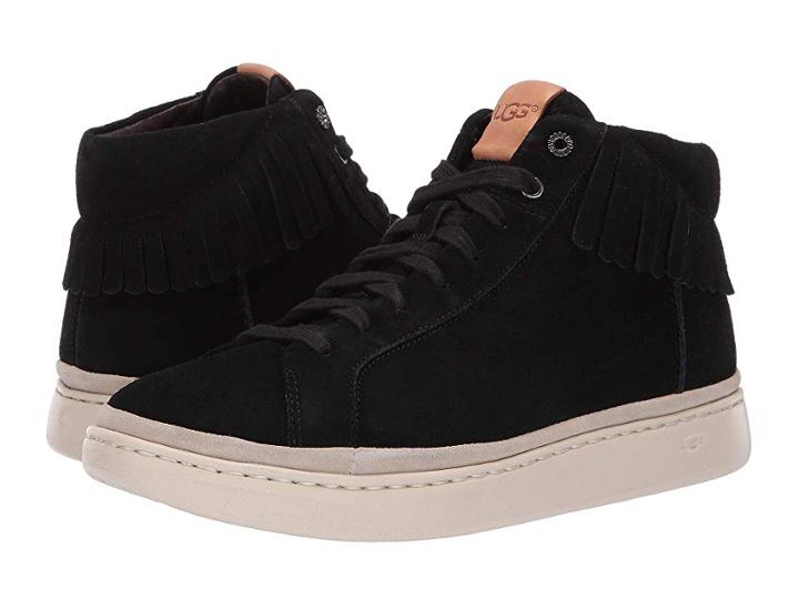 Ugg Cali Sneaker High Fringe (black) Men's  Shoes